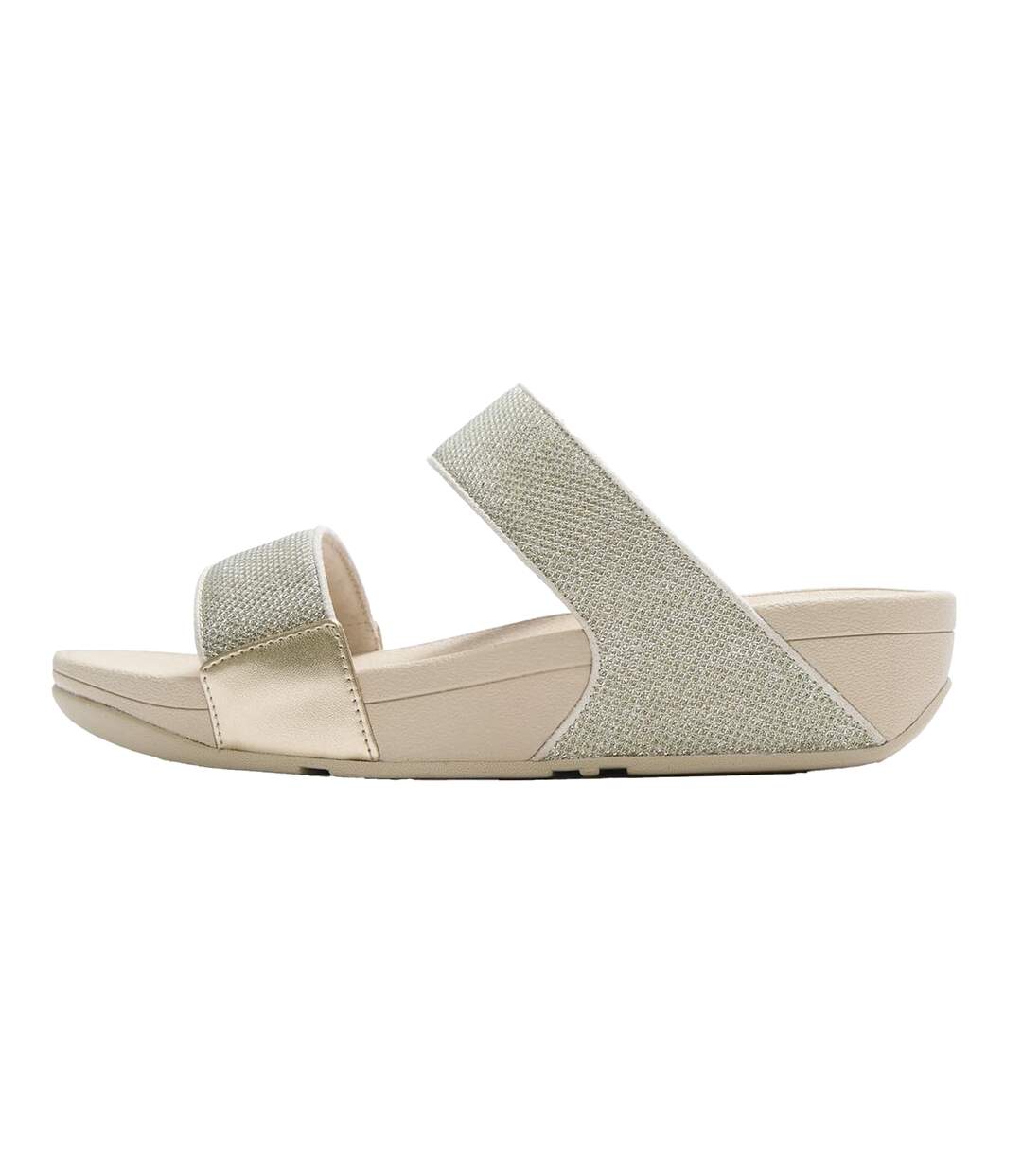 Sandales Lulu Shimmerglitz Femme Blanc Cassé FitFlop-2