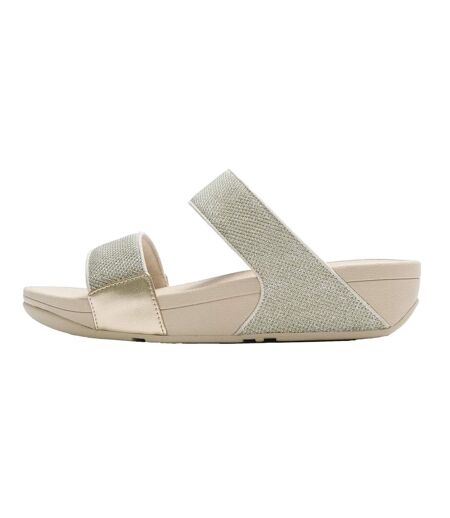 Sandales Lulu Shimmerglitz Femme Blanc Cassé FitFlop