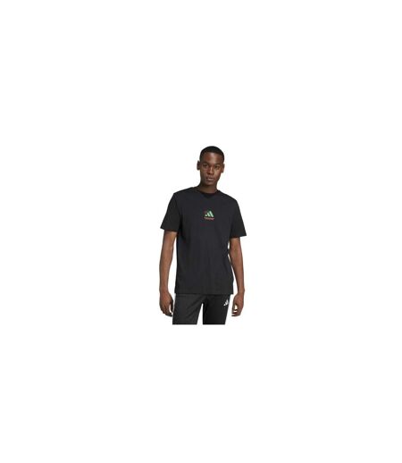T-shirt Motif/style Pizza Homme Noir Adidas