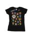 Disney - T-shirt COCO HEADS PATTERN - Femme (Noir) - UTBI14356-1