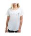 T-Shirt blanc femme disney believe in fairies-1