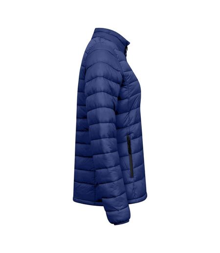 Doudoune Matelassée Femme Bleu Marine Promodoro