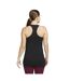 Womens/ladies Scoop Neck Tank Top Black White Nike-2