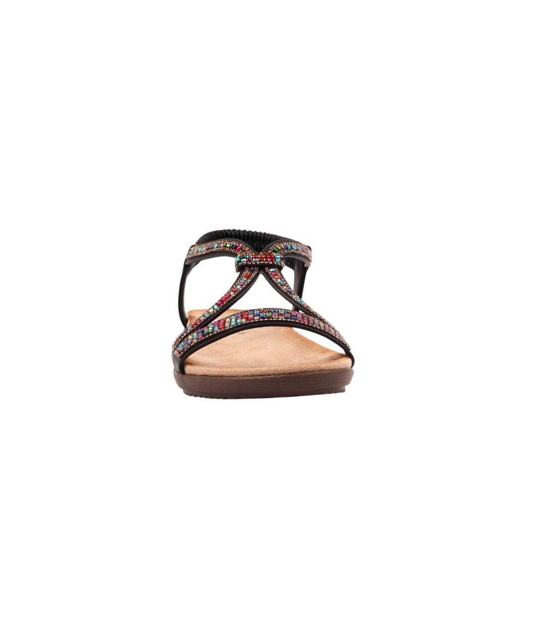 Sandales Novi Femme Noir Lunar-2