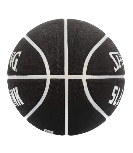 Ballon noir/blanc mixte spalding