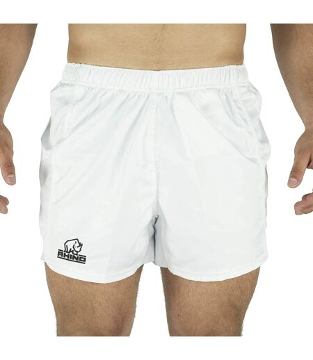 Short de rugby auckland homme blanc Rhino