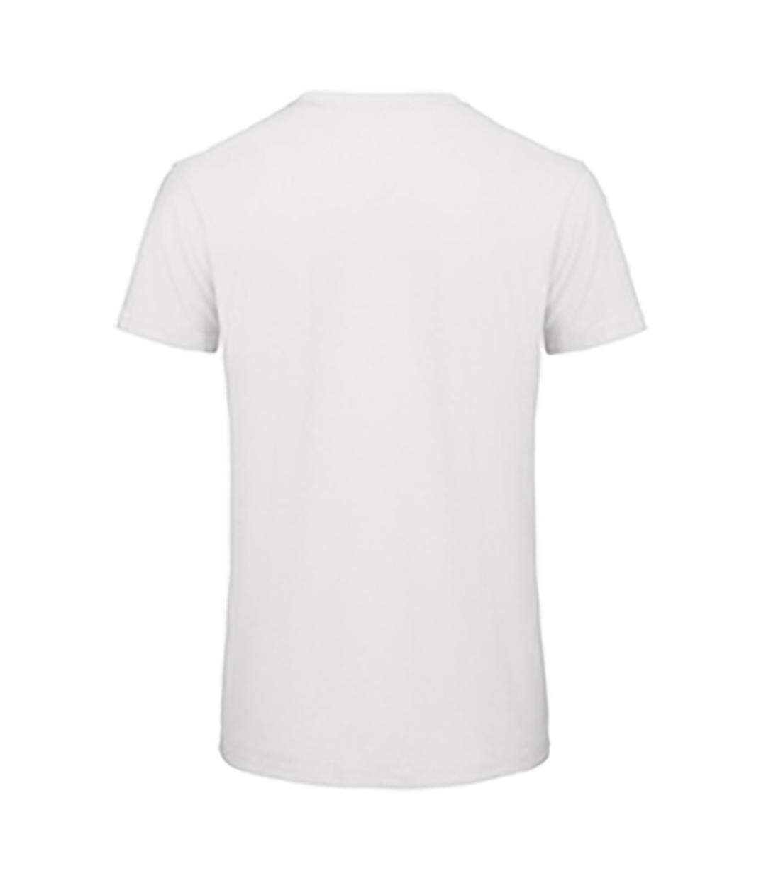 T-shirt En Coton Bio Homme Blanc B&C Favourite-2