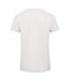 T-shirt En Coton Bio Homme Blanc B&C Favourite-2