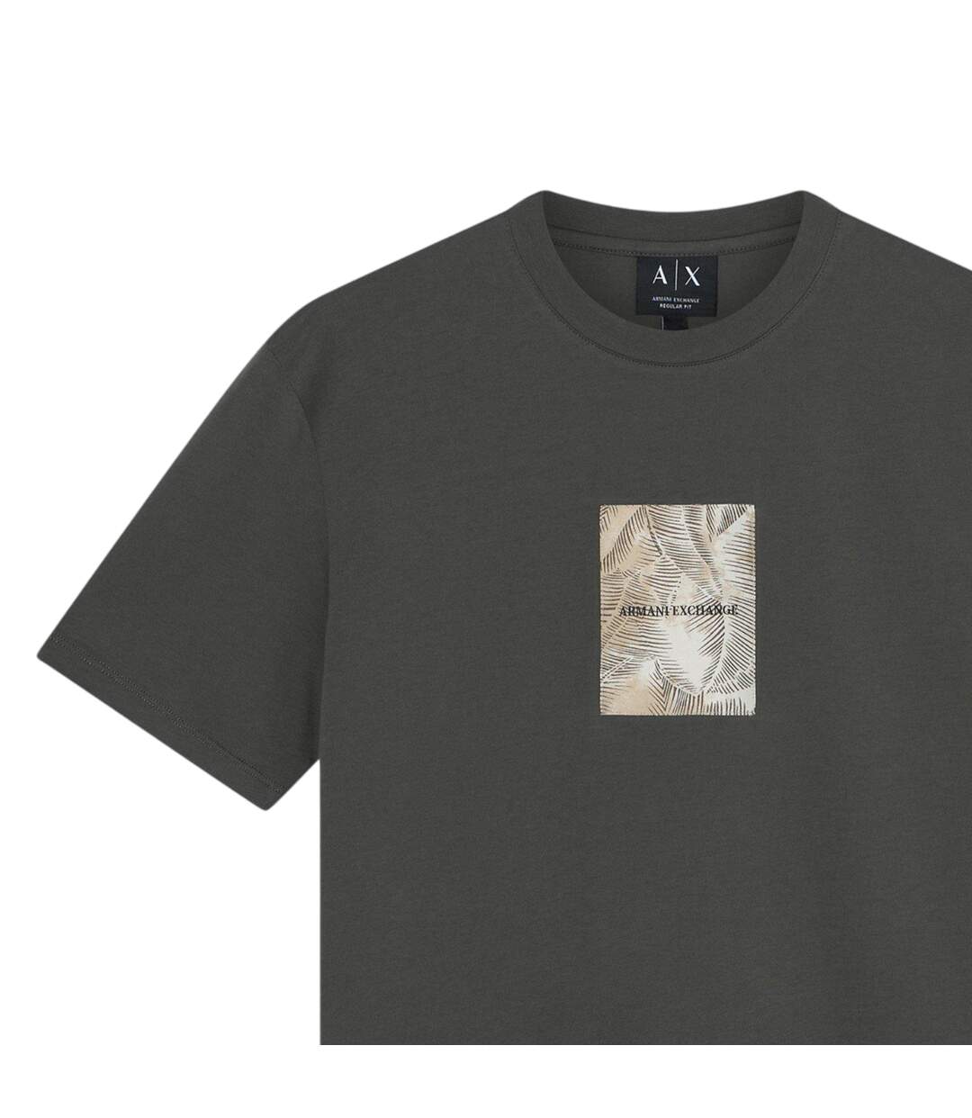 T-shirt Homme Kaki Armani Exchange-3