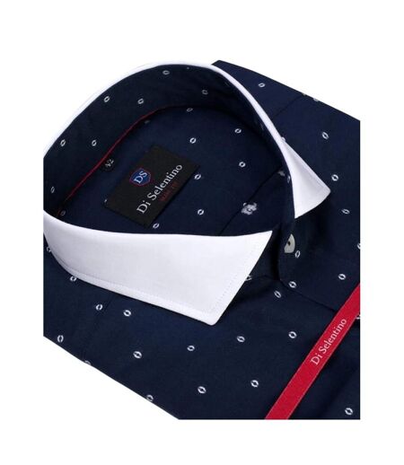Chemise Sicily Homme Bleu Marine Di Selentino