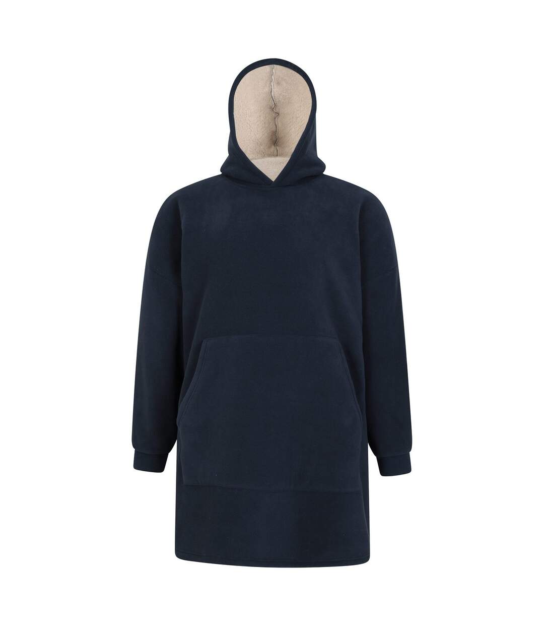 Sweat à capuche couverture snug homme bleu marine Mountain Warehouse-1