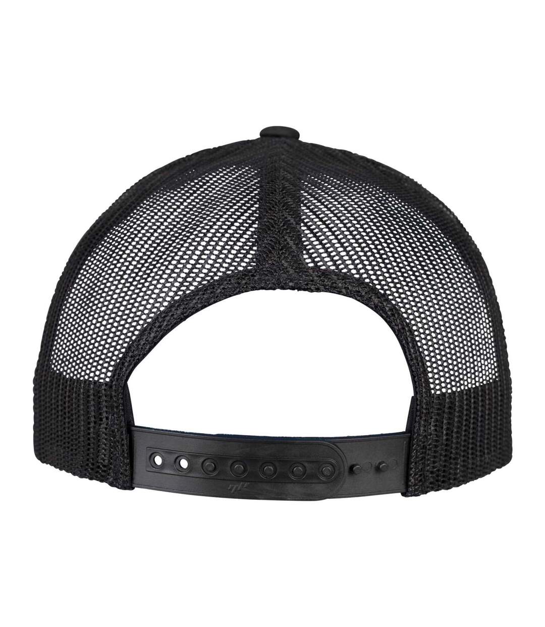 Casquette Trucker Motif/style Rétro Adulte Noir Flexfit-2