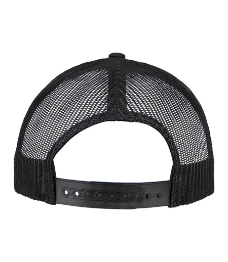 Casquette Trucker Motif/style Rétro Adulte Noir Flexfit