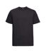 Russell Mens Heavyweight T-Shirt (Black) - UTBC5680