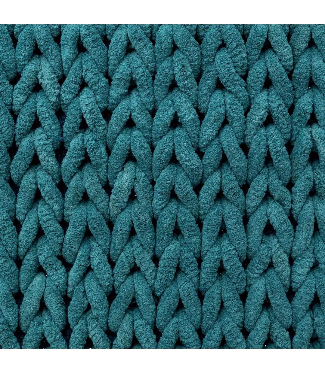 Tapis Salle de Bain Tissé Épais 50x75cm Bleu Pétrole-3