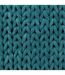 Tapis Salle de Bain Tissé Épais 50x75cm Bleu Pétrole-3
