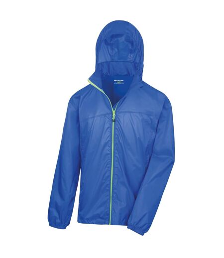 Result Unisex Urban Outdoor HDi Quest Hydradri Lightweight Jacket (Royal / Lime)