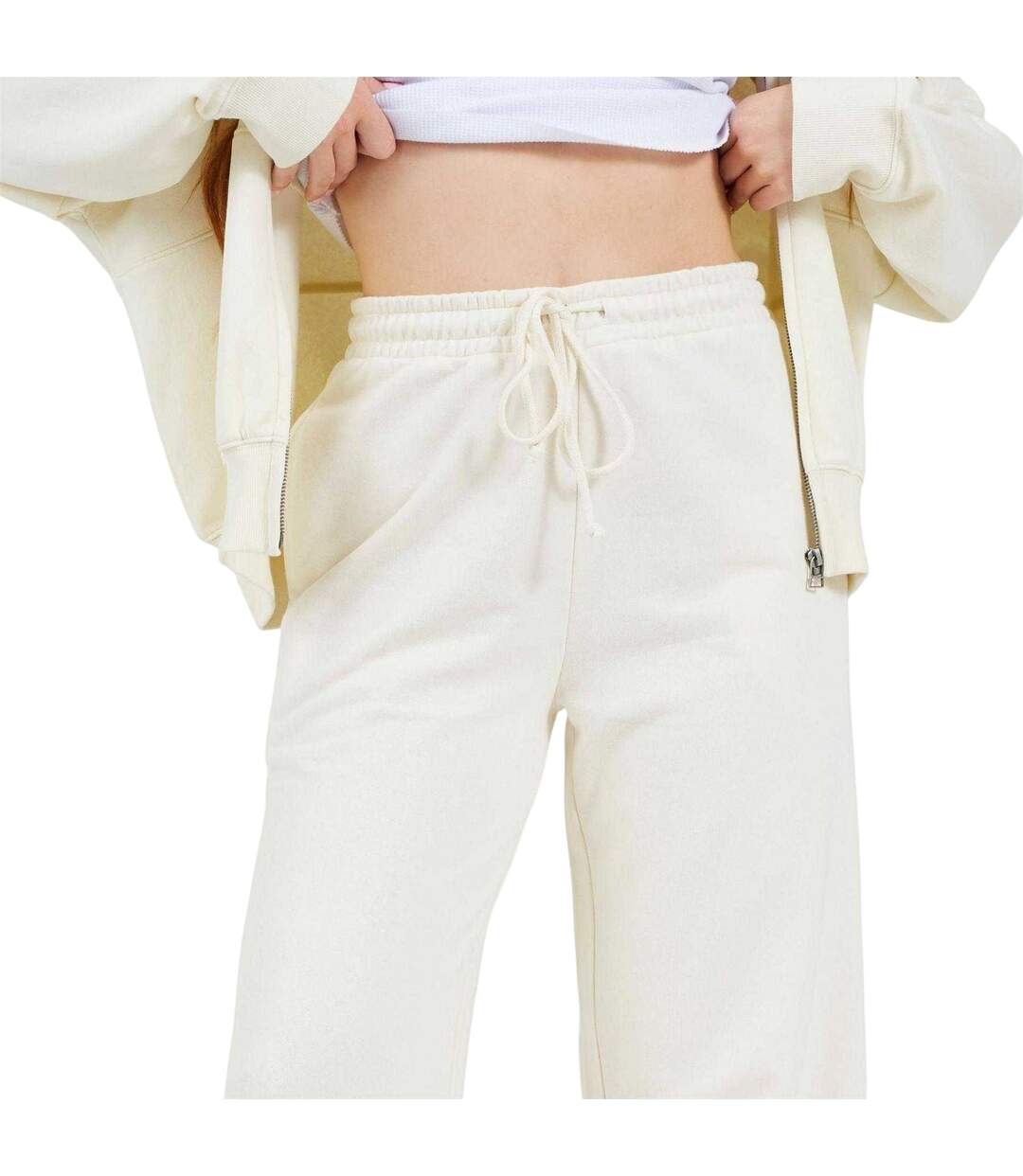 Pantalon De Jogging Femme Crème Brave Soul-4