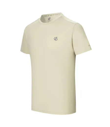 T-shirt Manches Courtes Agile Homme Blanc Cassé Dare 2B