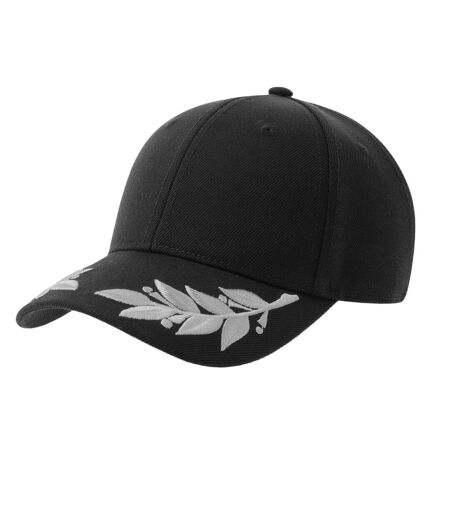 Casquette De Baseball Motif/style 6 Panneaux Winner S Adulte Noir Atlantis