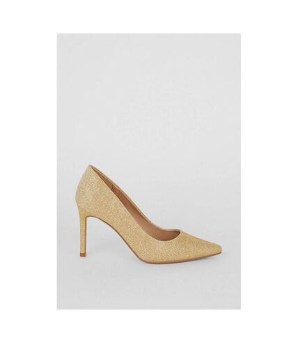 Dorothy Perkins Womens/Ladies Pointed Court Shoes (Gold) - UTDP2652