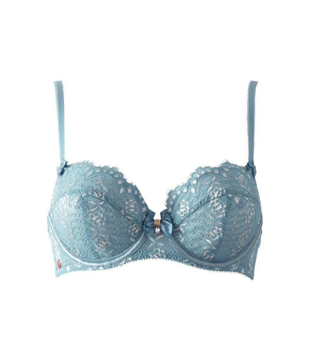 Soutien-gorge armatures bleu Tendre Passion-1