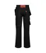 Mens Work Cargo Trousers Black Band Of Builders-3