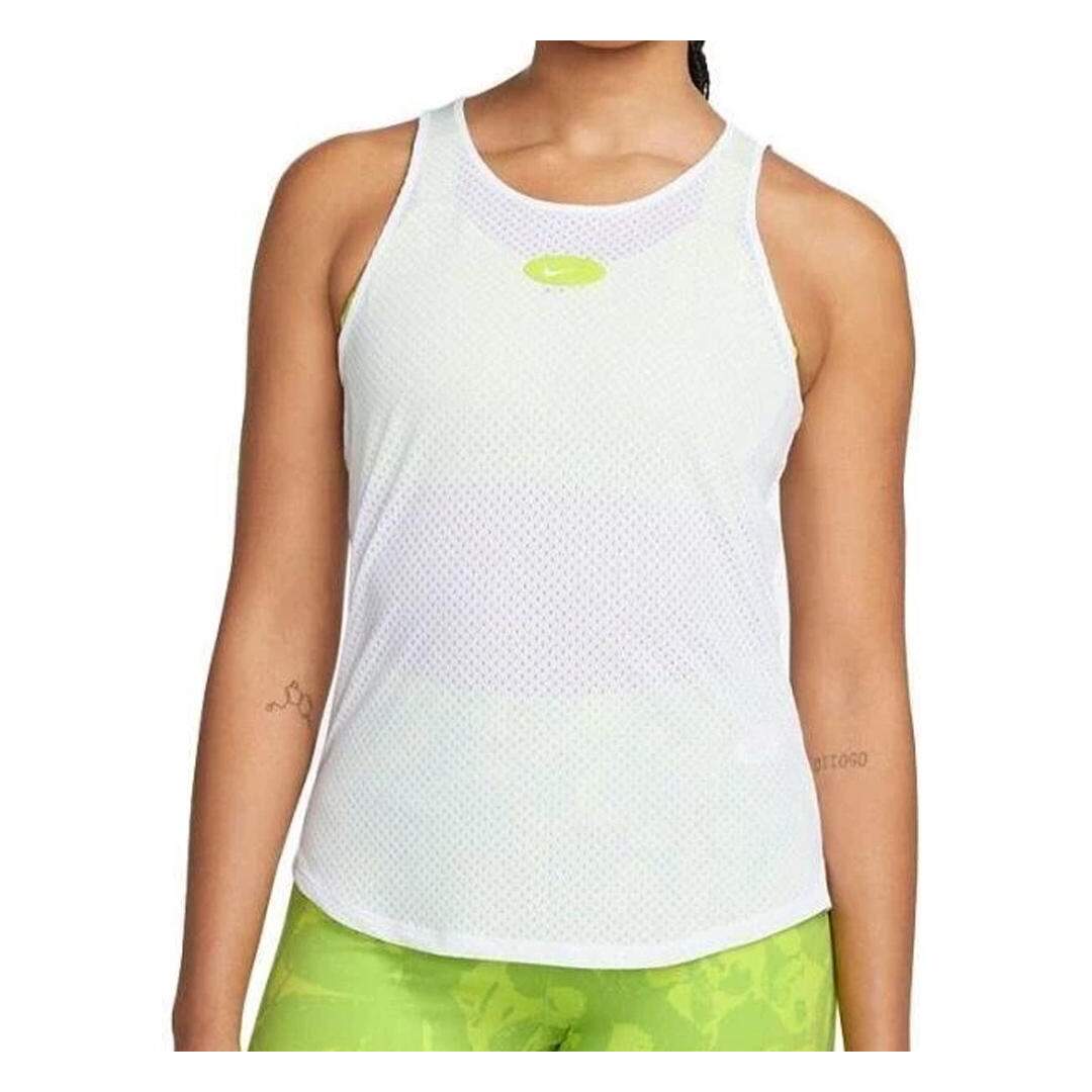 Débardeur Blanc  Femme Nike Tank - M-1