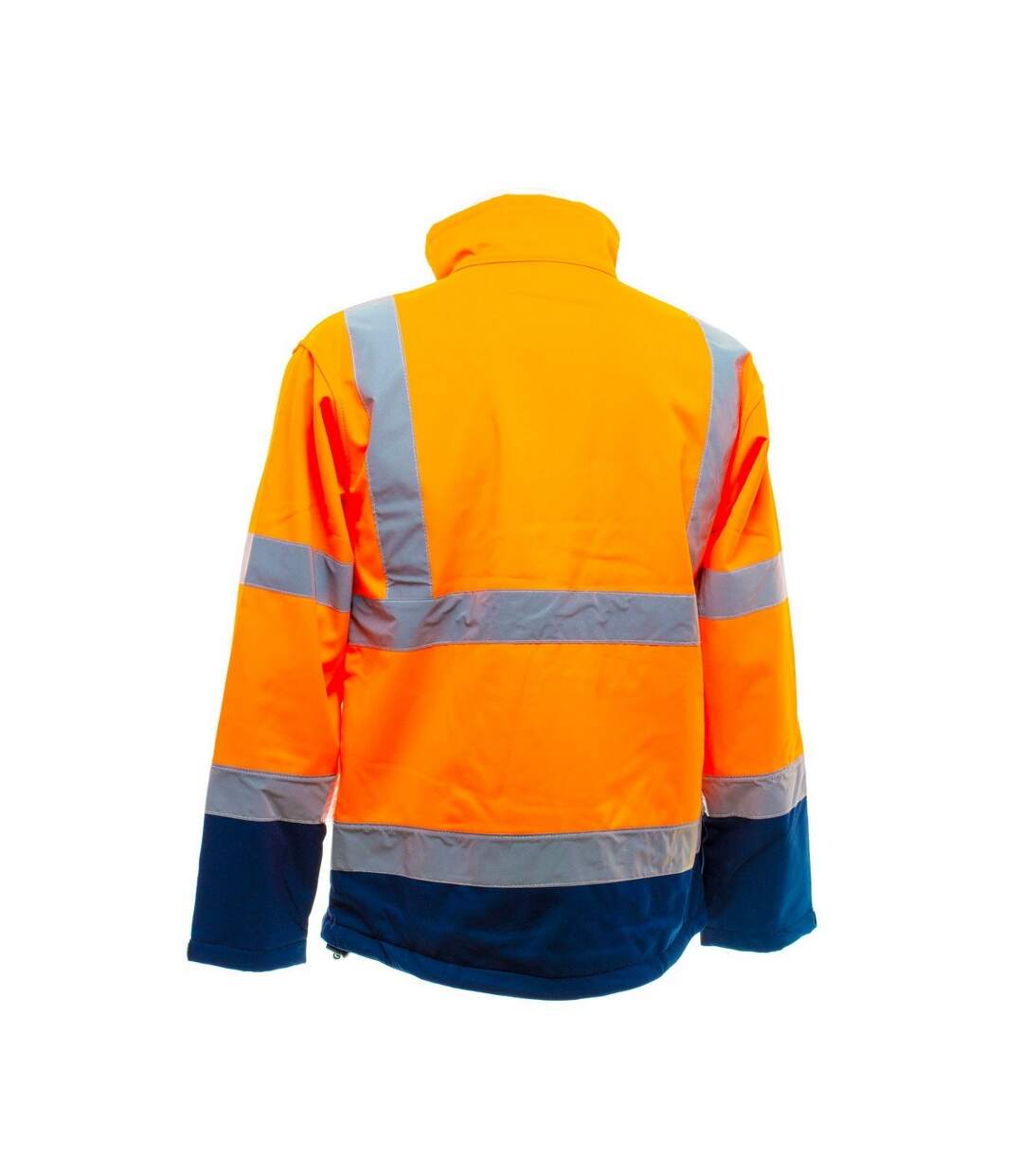 Veste Softshell Adulte Orange Bleu Marine Yoko-2