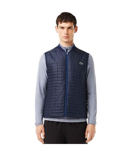 Veste sans manches homme bleu marine Lacoste