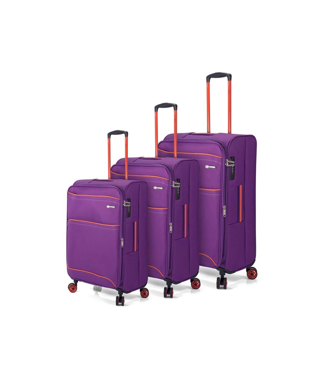 Benzi - Valise cabine extensible semi-rigide Shell - violet - 8554-5