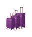 Benzi - Valise cabine extensible semi-rigide Shell - violet - 8554-5