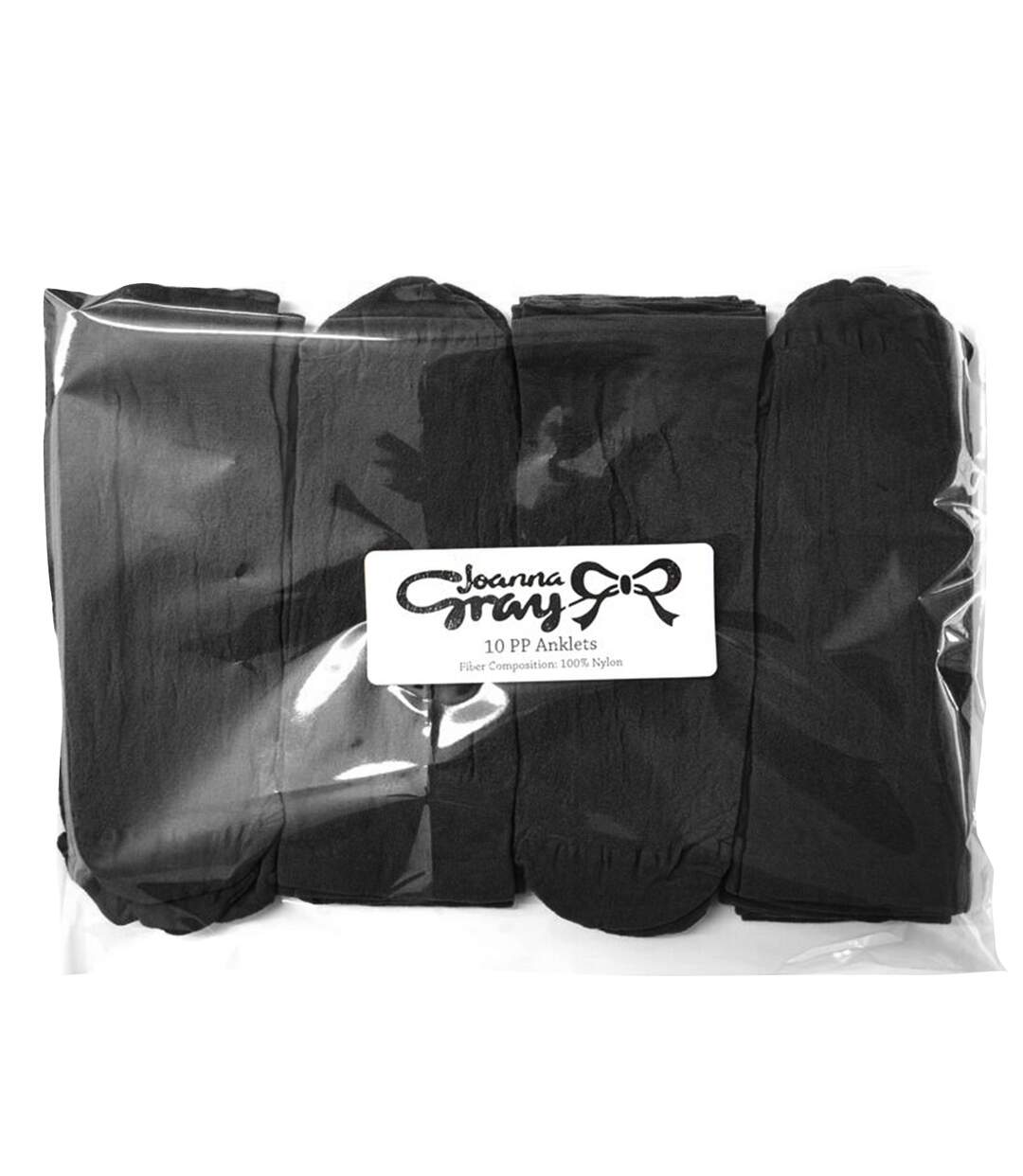 Chaussettes femme noir Joanna Gray-1