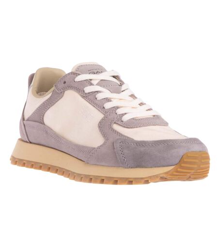 Mens lucamm suede trainers grey Gant