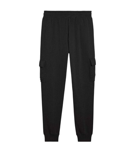 Mens Cotton Logo Sweatpants Black Puma