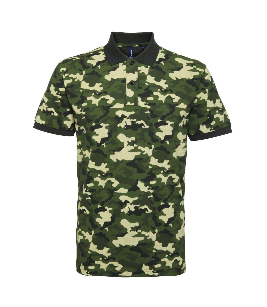Asquith & Fox - Polo à motif camouflage - Homme (Vert camouflage) - UTRW5351