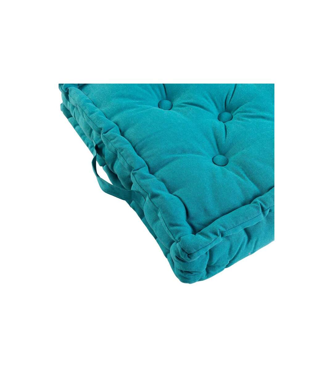 Coussin de Sol Déco Panama 45x45cm Bleu