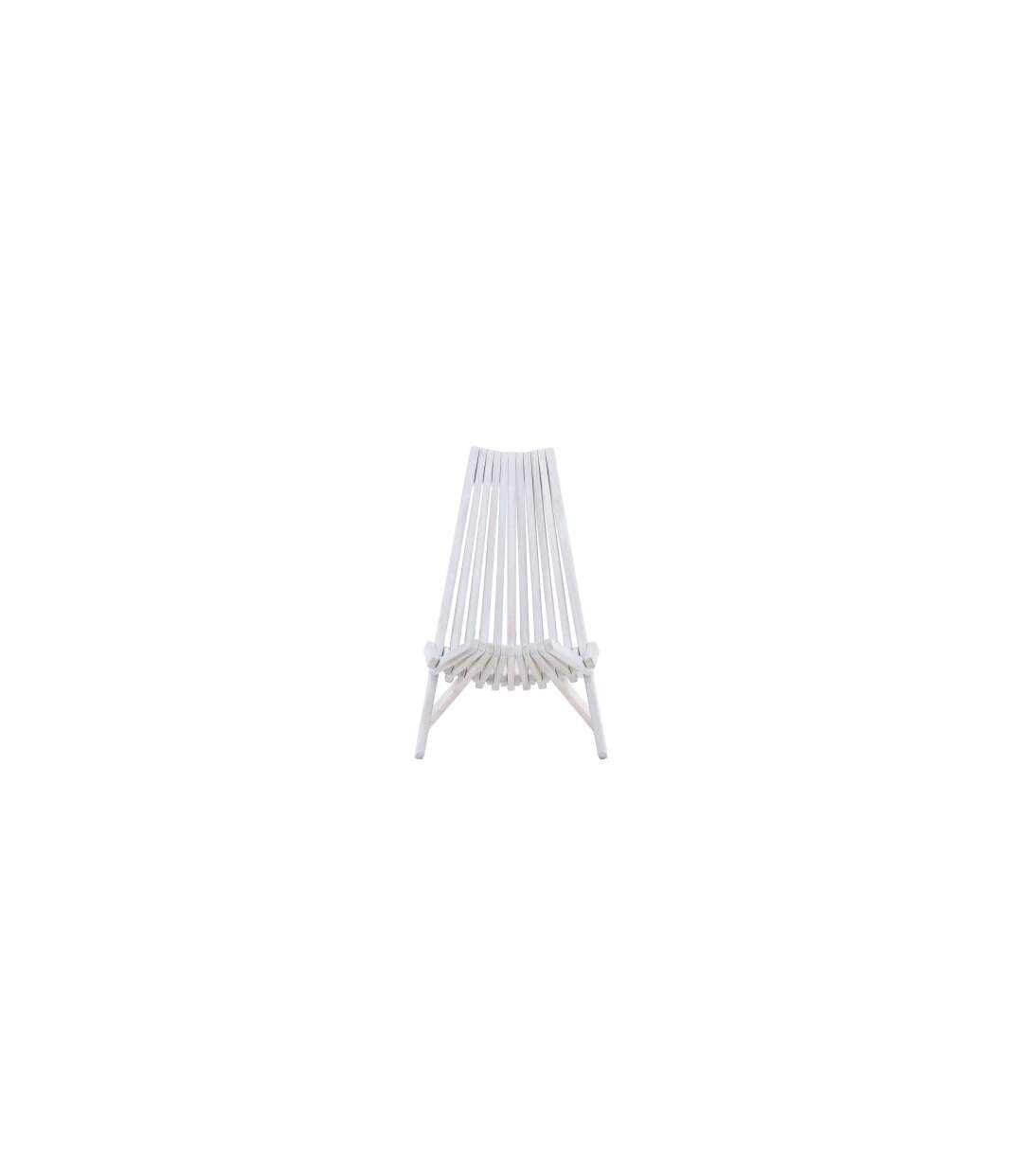 Fauteuil de Jardin Design Maja 79cm Blanc-4