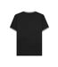 T-shirt Motif/style Ringer Homme Noir Lambretta-2
