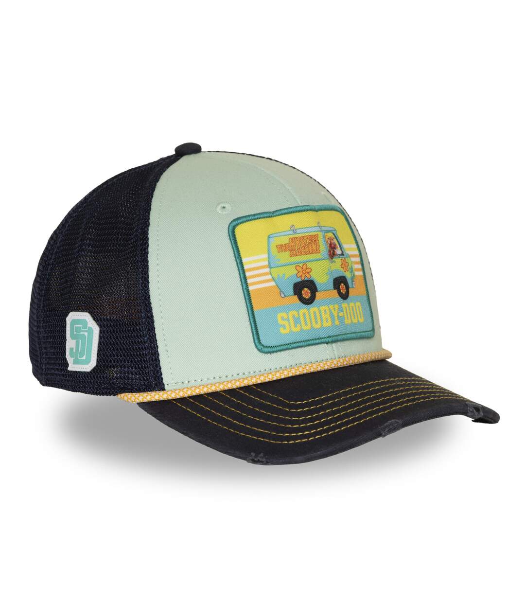 Casquette trucker premium filet et patch Scooby Doo Van Lifestyle Capslab-4