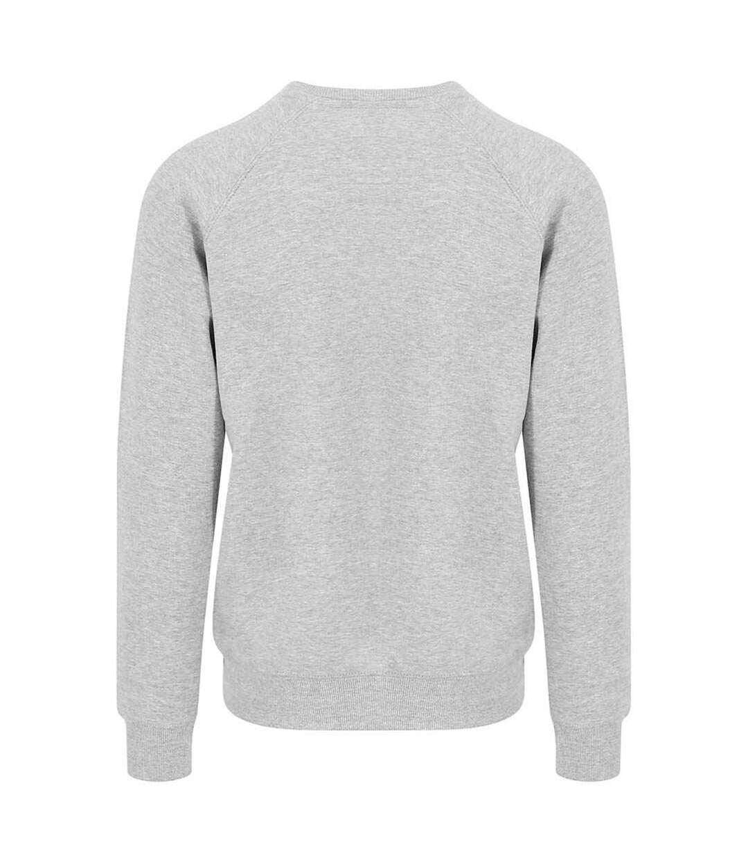 Mens Graduate Heavyweight Sweatshirt Heather Grey Awdis-2
