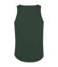 Mens tank top bottle green AWDis Cool