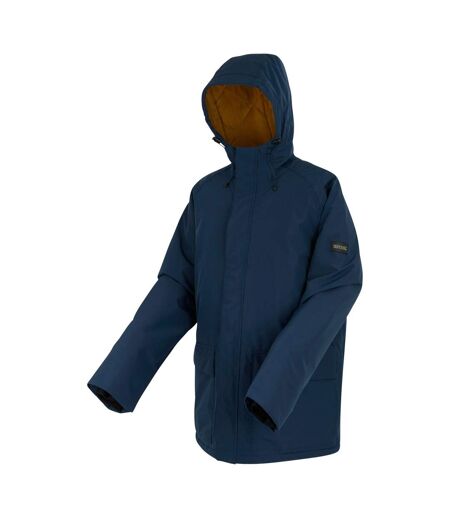 Veste Imperméable Savon Homme Bleu Marine Marron Regatta