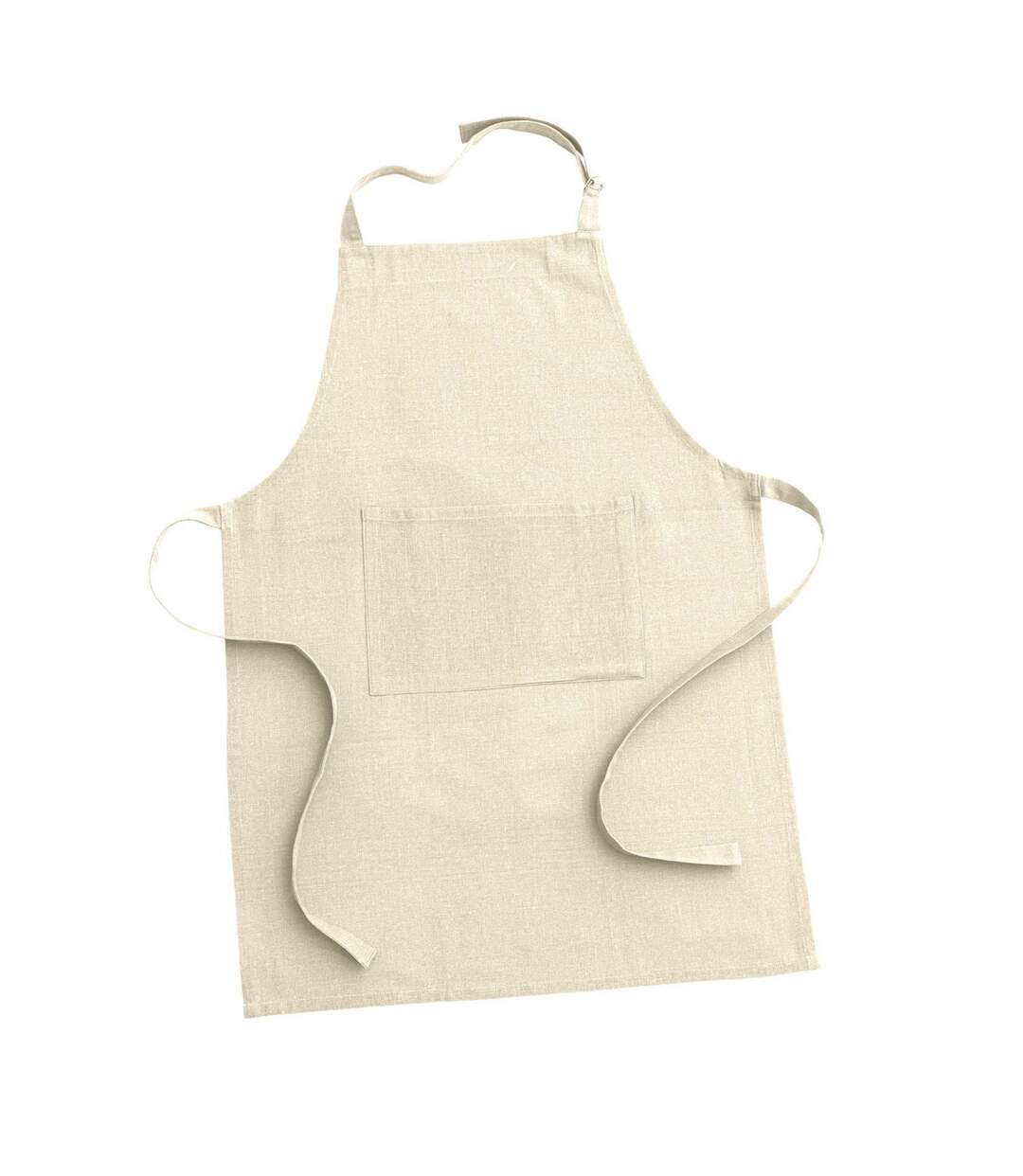 Tablier de Cuisine Avec Poche Gourmet 84cm Naturel-1