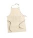 Tablier de Cuisine Avec Poche Gourmet 84cm Naturel-1