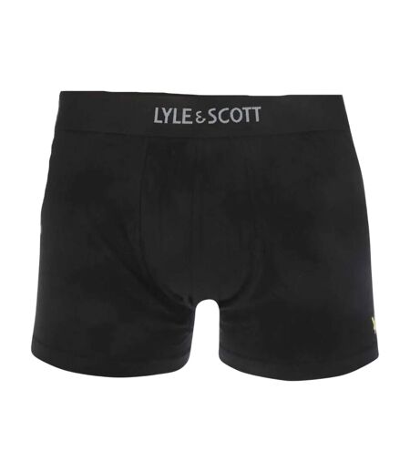 Pack Of 3  Mens Devon Boxer Shorts  Black Lyle & Scott