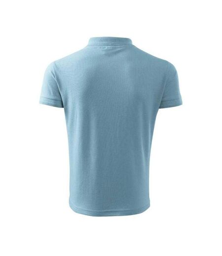 Polo Homme Bleu Clair Malfini