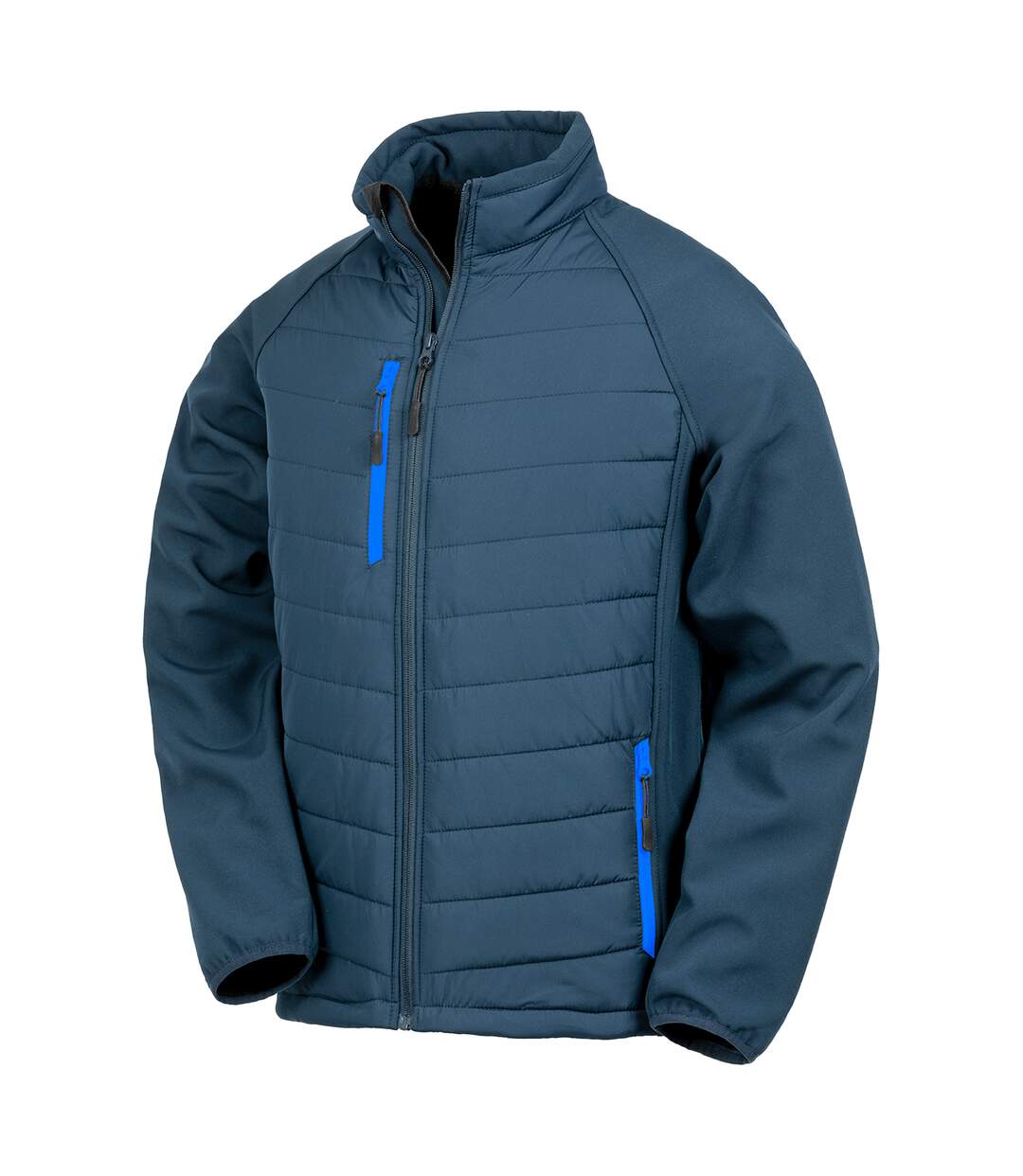 Veste softshell compass femme bleu marine / bleu roi Result-1