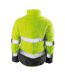 Doudoune femme jaune fluo / gris Result Safe-Guard-2
