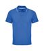 Polo Palermo Adulte Bleu Roi Blanc SOLS-1